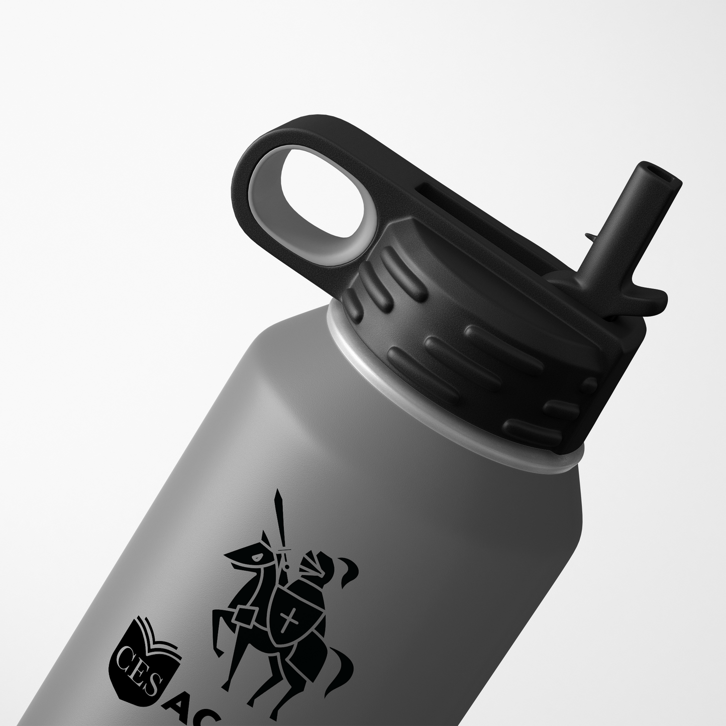 32 oz. Gray Water Bottle